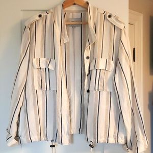 Rails striped light jacket